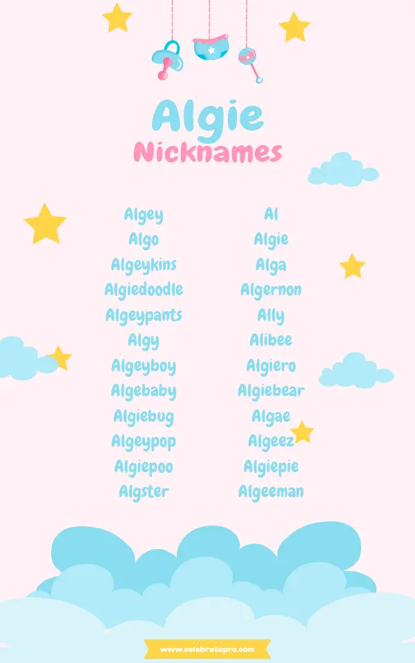 Short Algie nicknames