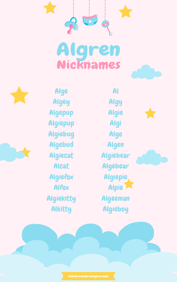 Short Algren nicknames