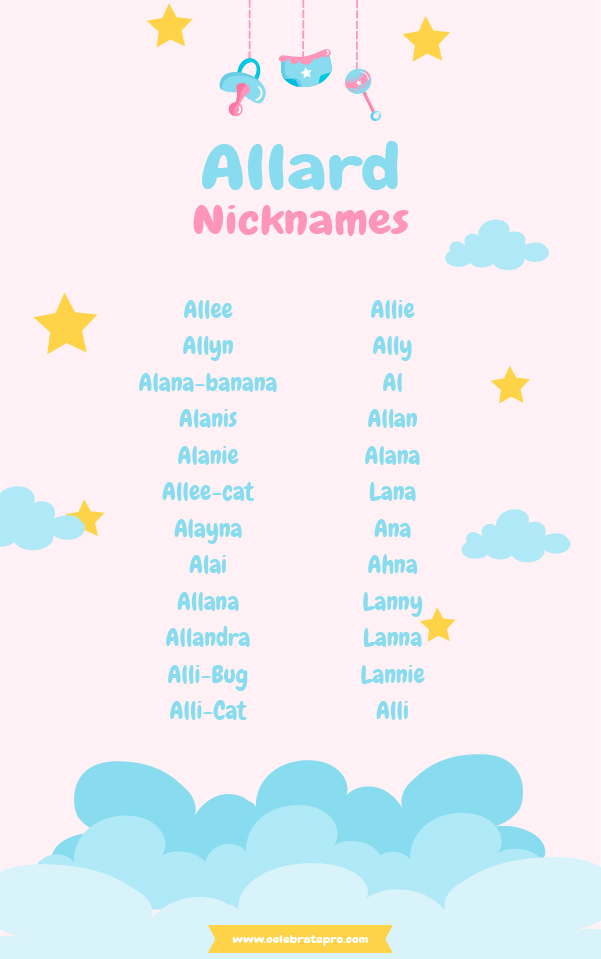 Short Allard nicknames