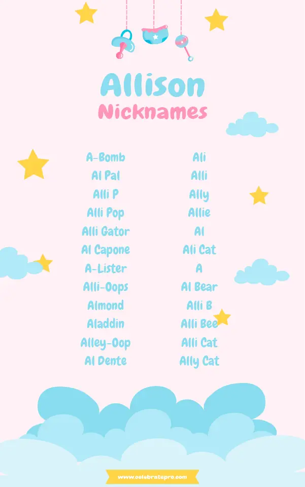 Short Allison nicknames