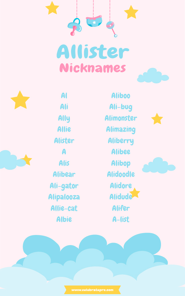 Short Allister nicknames