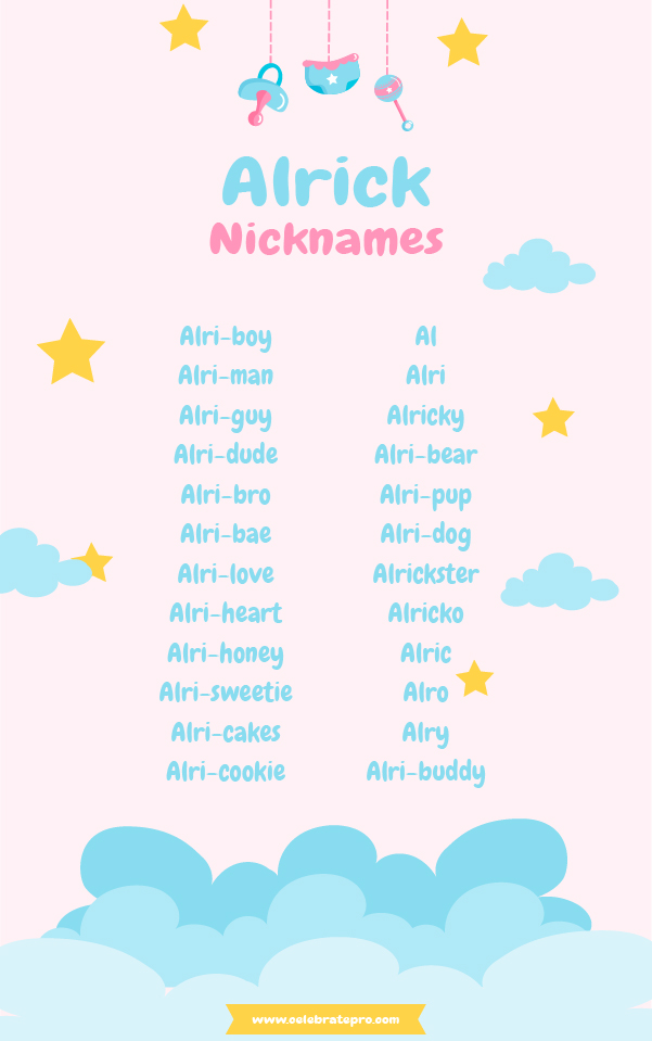 Short Alrick nicknames