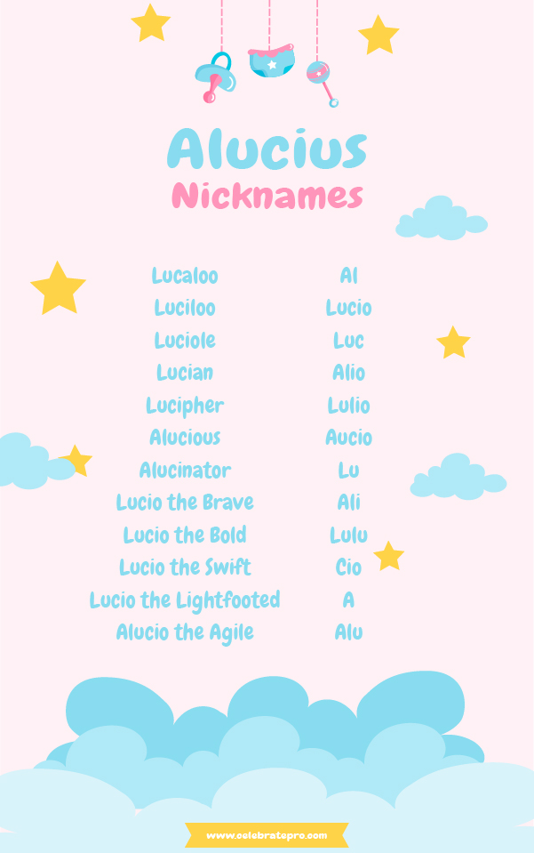 Short Alucius nicknames