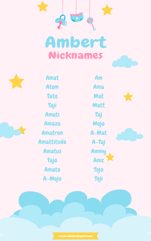 Short Ambert nicknames