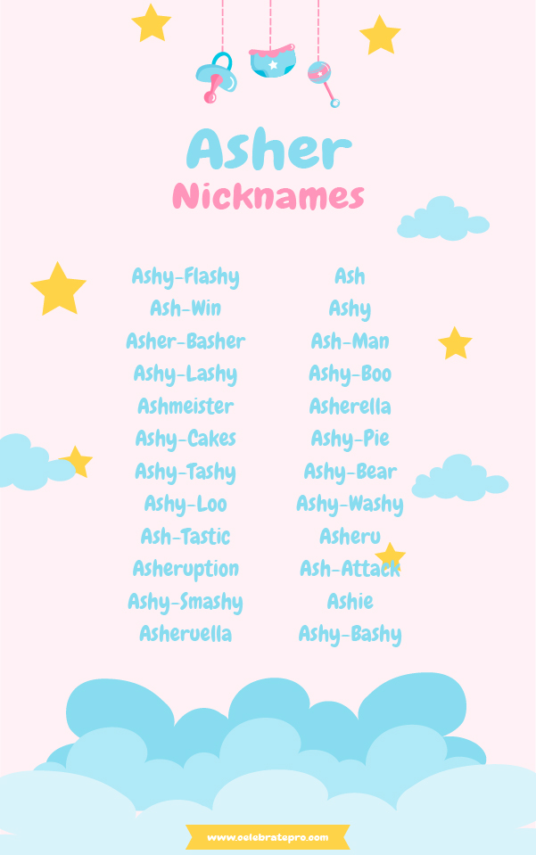 Short Asher nicknames