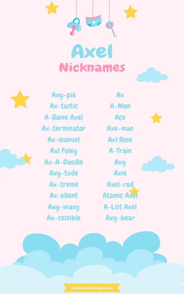 Short Axel nicknames