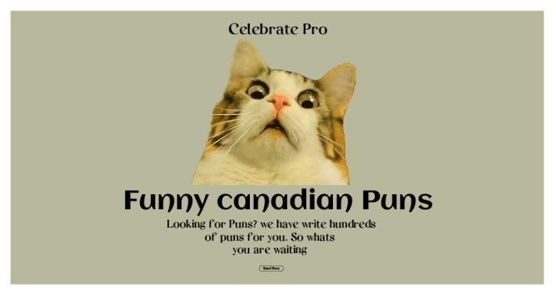 113+ Fabulous Canadian Puns Ideas for Fun and Laughter