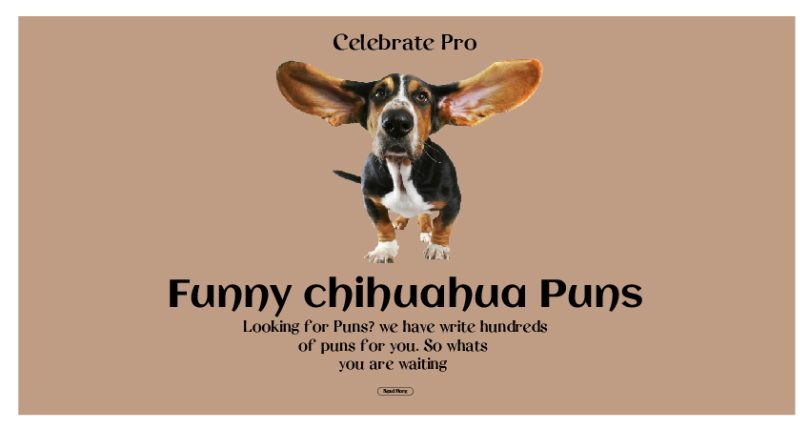 117+ Chihuahua Puns Ideas A Fantastic Play on Words
