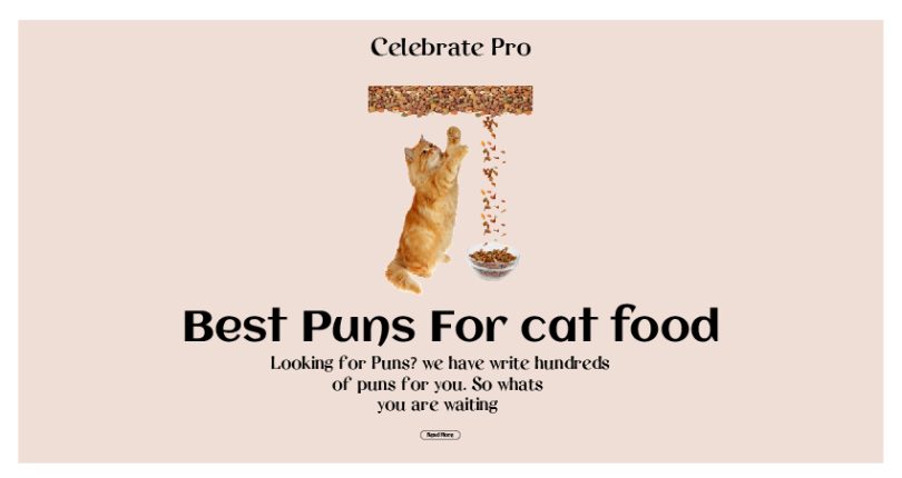 117+ Hilarious Cat Food Puns to Make You Feline Good