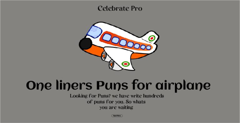 airplane pun names