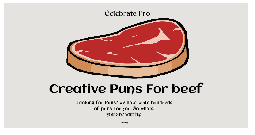 115+ Beef Puns That Will Make You Chuckle Meaty Collection