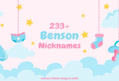 Benson Nickname