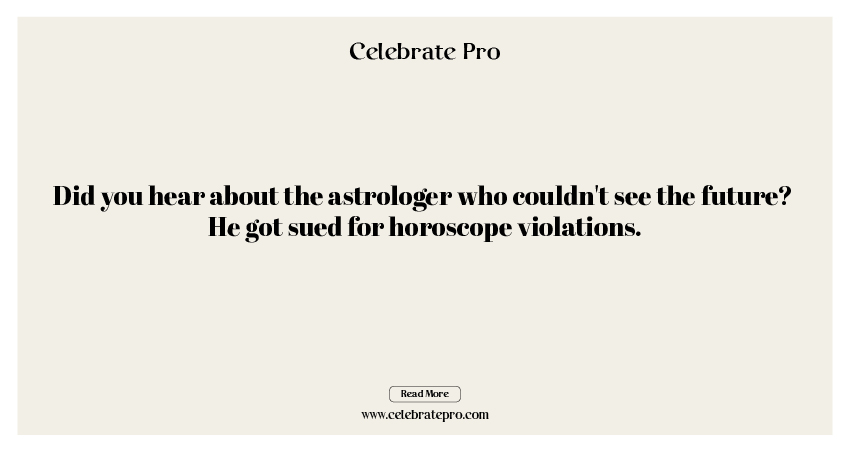 Best Short Astrology Puns