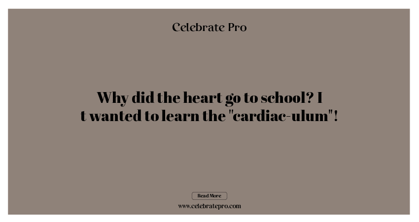 Cardiac Puns for Kids