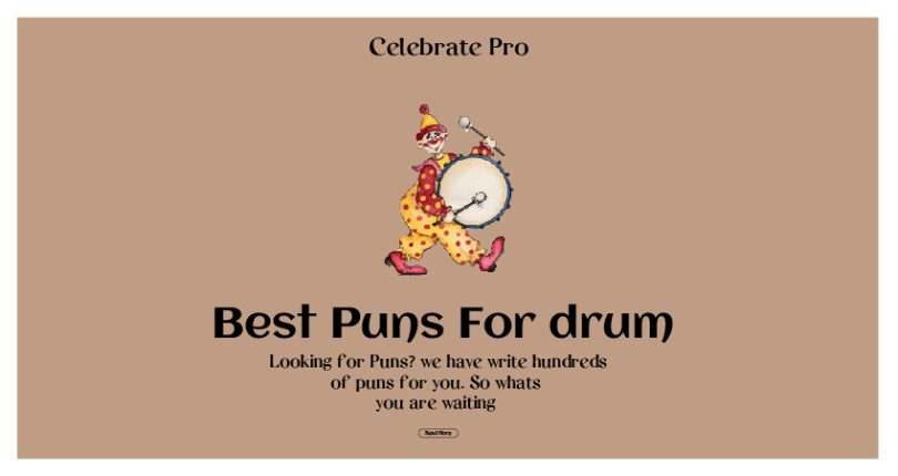 Drum Puns