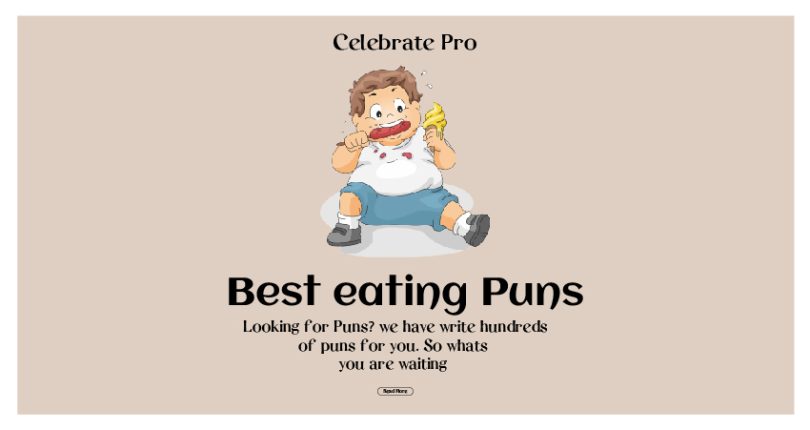Eating puns