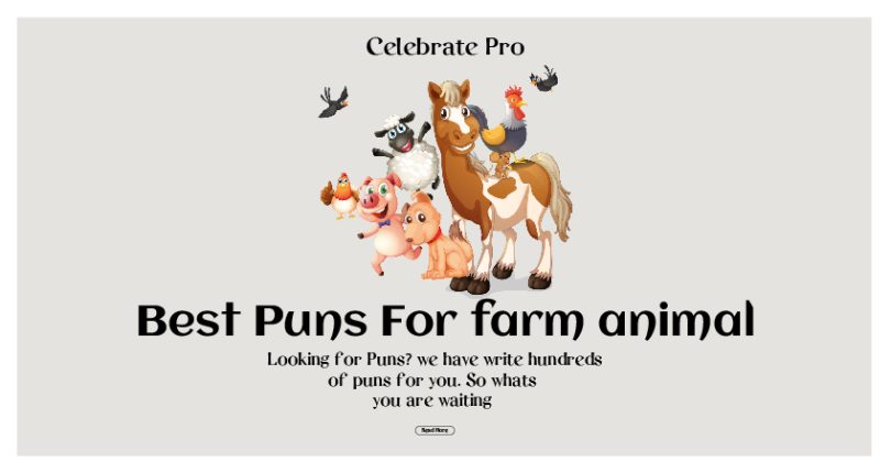 Farm Animal Puns