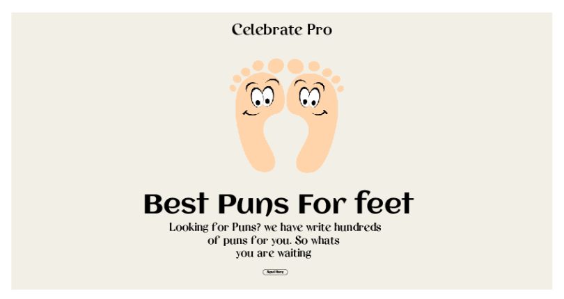 Feet puns