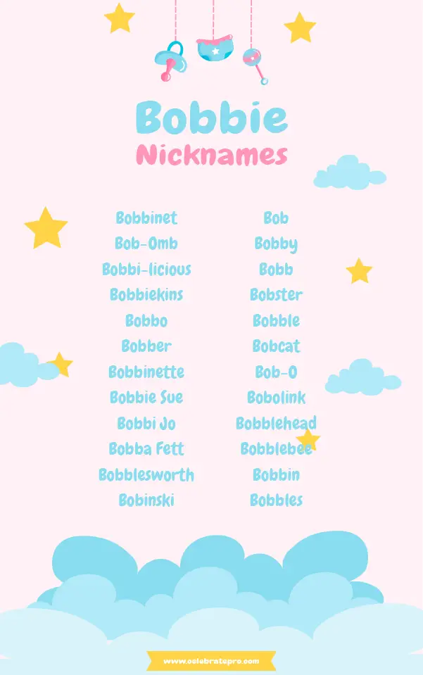 Funny Nicknames for Bobbie