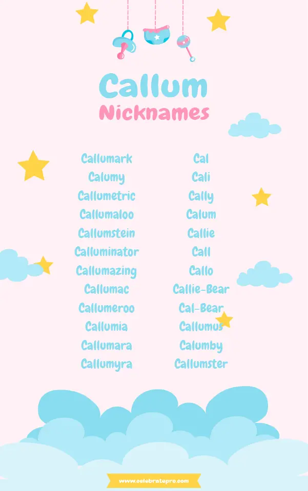 Funny Nicknames for Callum