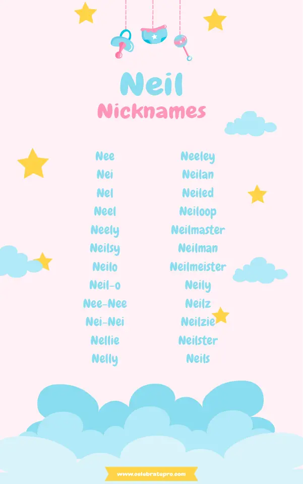Funny Nicknames for Neil