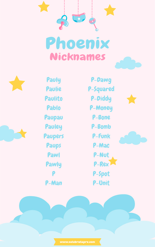 Funny Nicknames for Phoenix