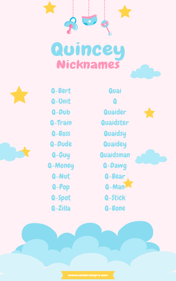 Funny Nicknames for Quincey