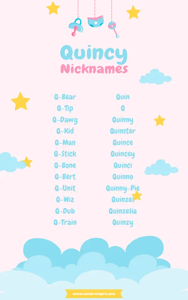 Funny Nicknames for Quincy