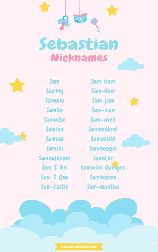 Funny Nicknames for Sebastian