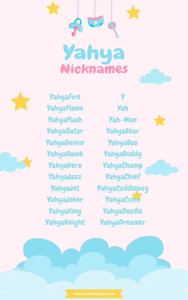 Funny Nicknames for Yahya