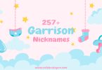 Garrison Nicknames