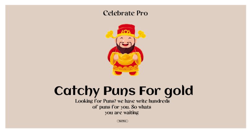 Gold Puns