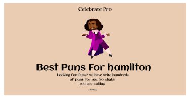 Hamilton puns