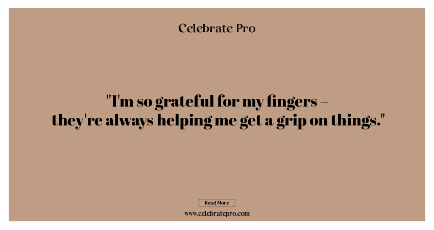 One-Liner Finger Puns