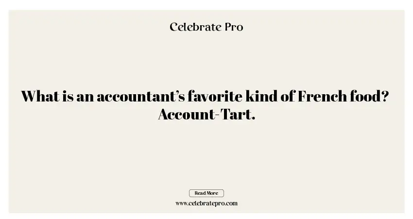 One-liner Accounting Puns