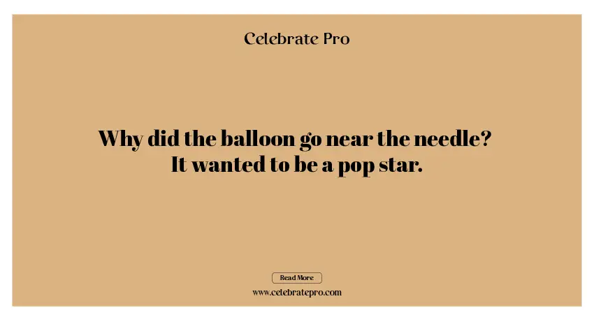 One-liner Balloon Puns