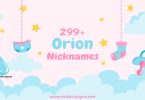 Orion Nickname