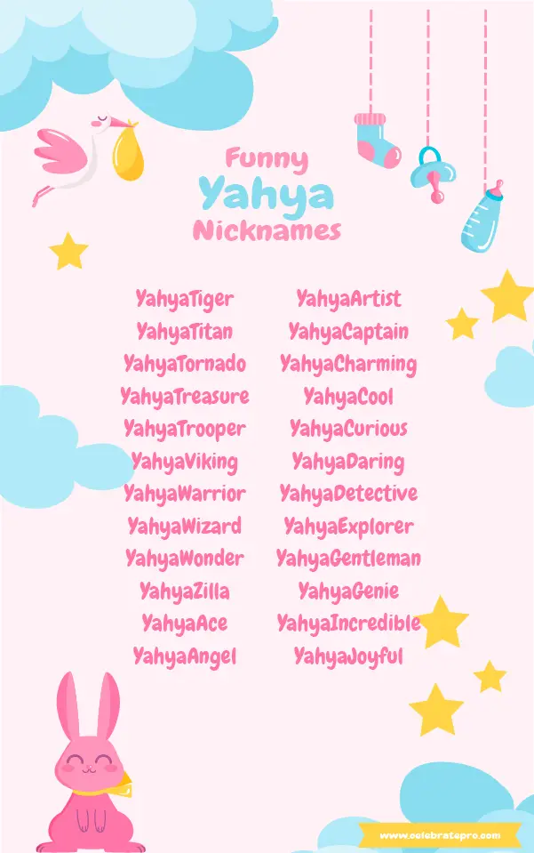 Short Nicknames Yahya