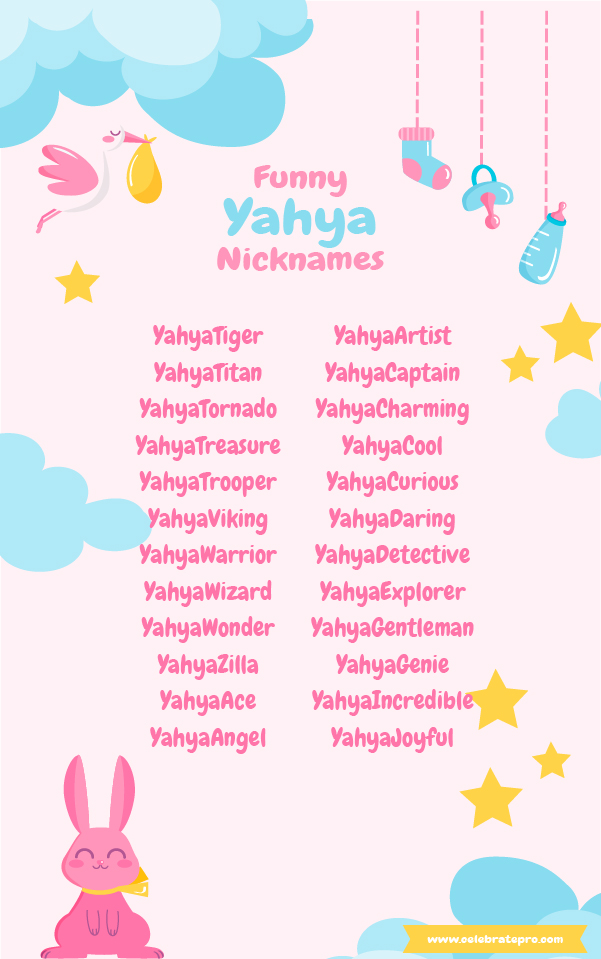 Short Nicknames Yahya