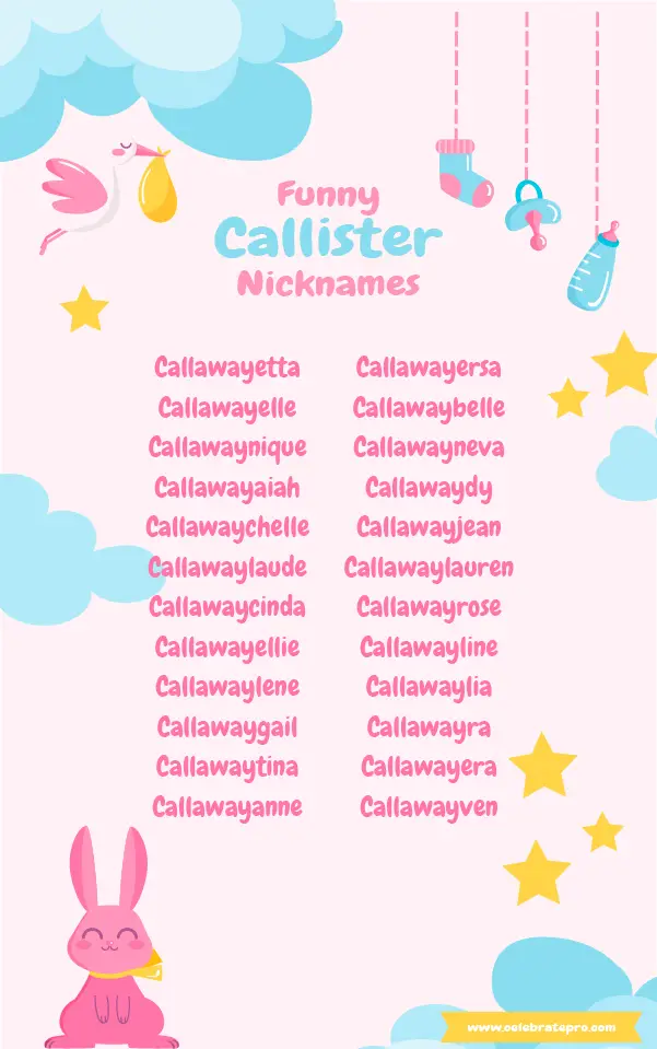 Short Nicknames for Callister