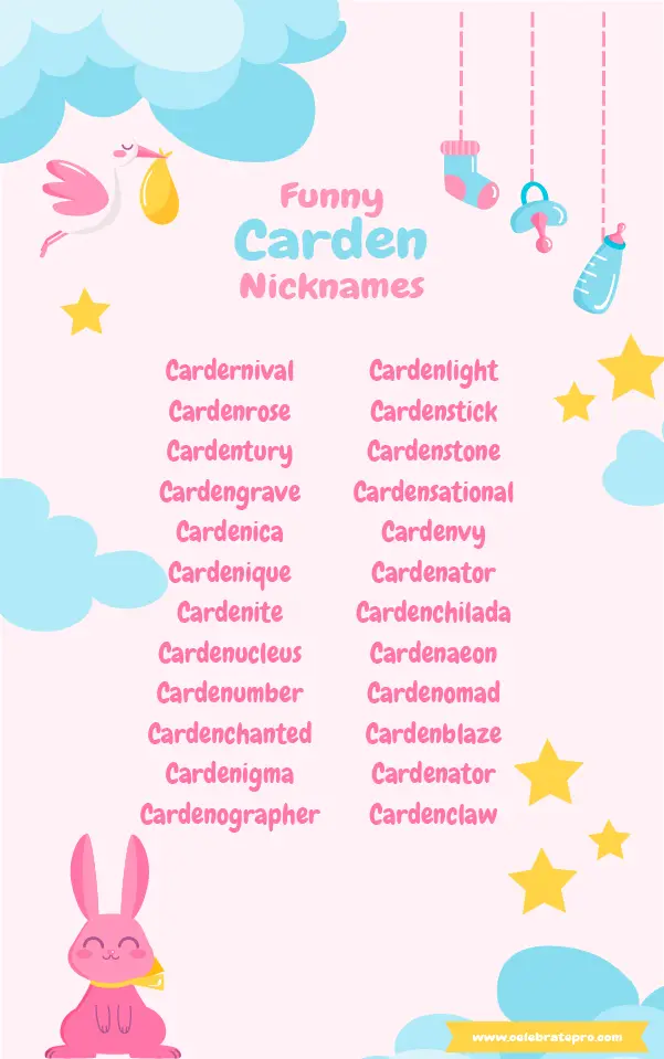Short Nicknames for Carden