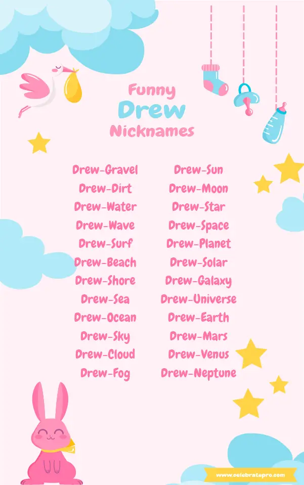 Short Nicknames for Drew