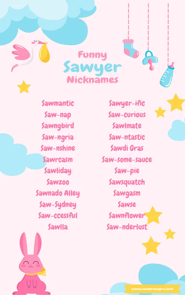 Short Nicknames for Sawyer
