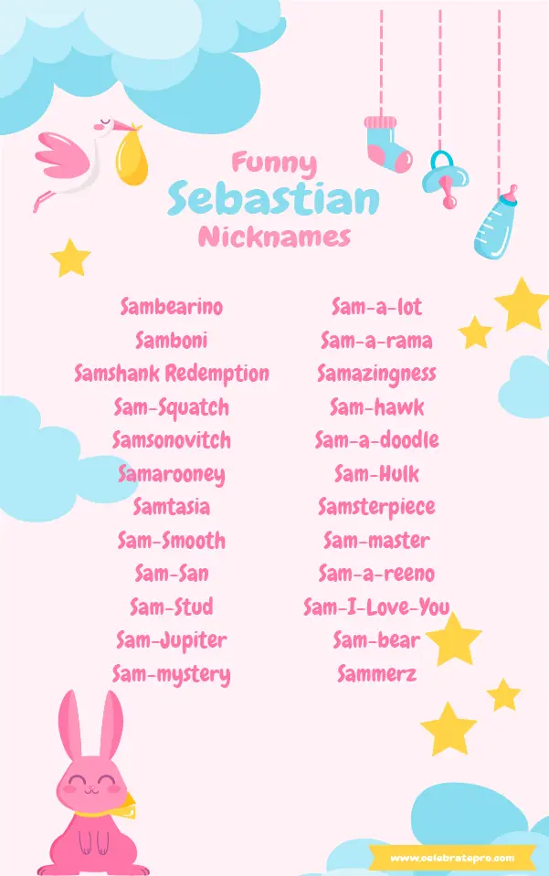 Short Nicknames for Sebastian