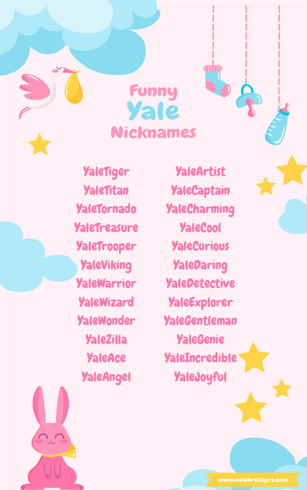 Short Nicknames for Yale