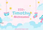 Timothy Nickname