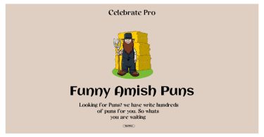 amish puns