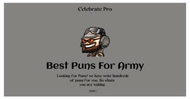 army puns