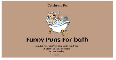 bath puns