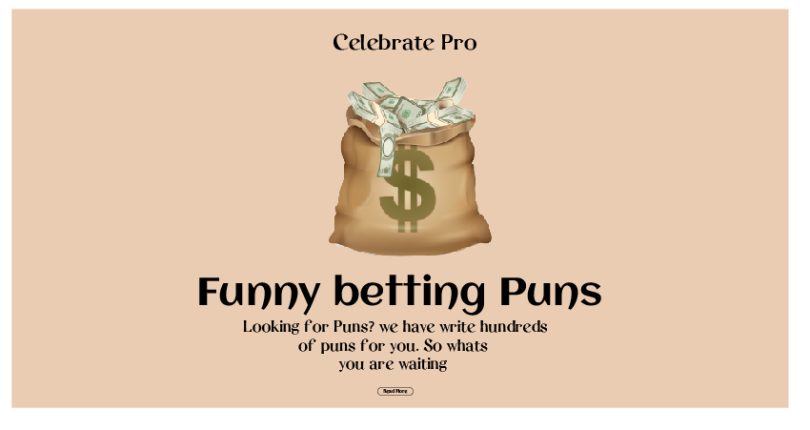 betting puns